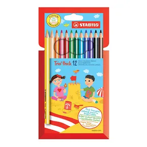 Dreieckige Buntstifte STABILO Trio strong - 12er Set